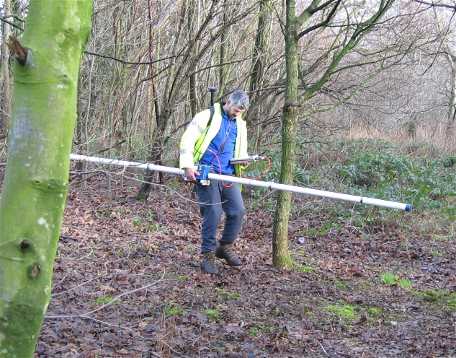 EM31 survey with an effective depth of investigation of 6m